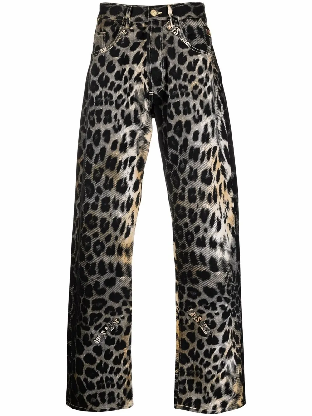 leopard-print trousers | Aries | Eraldo.com