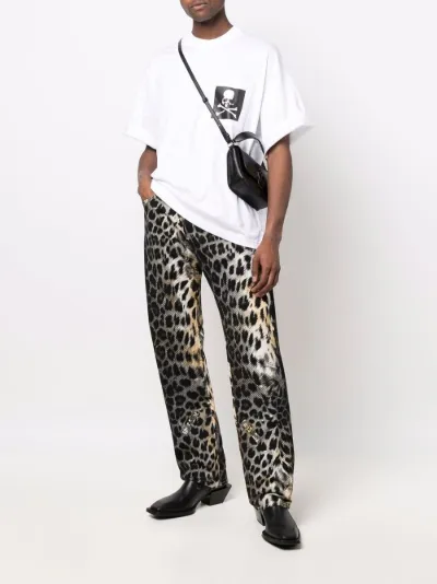leopard-print trousers | Aries | Eraldo.com