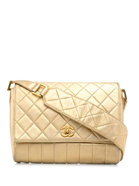 CHANEL 1989-1991 quilted shoulder bag Women