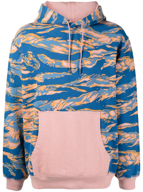Maharishi hoodie con animal print