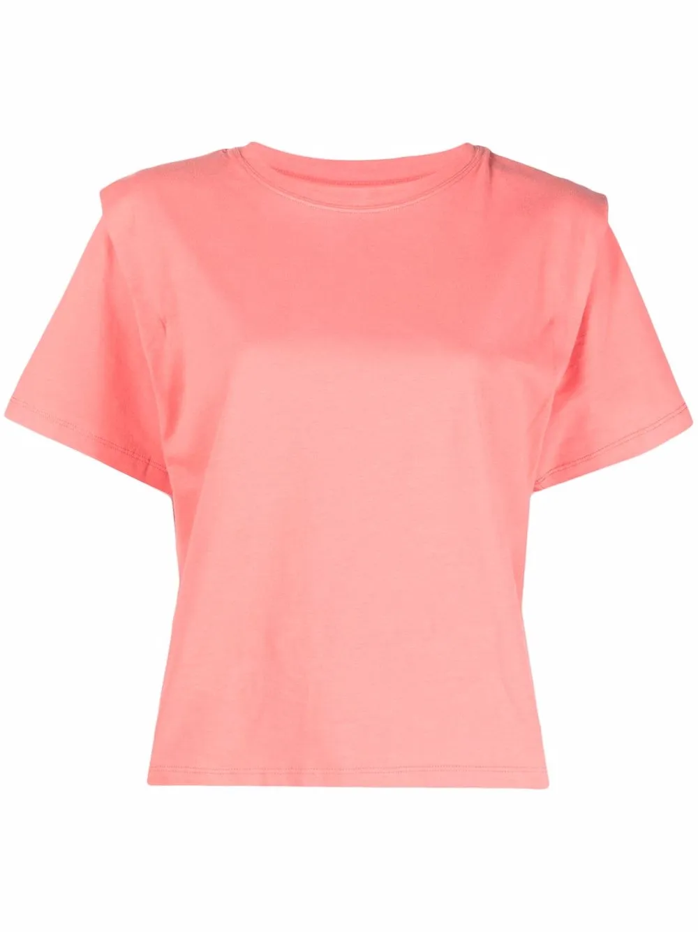 Isabel Marant Zelitos Cotton T-shirt In Pink