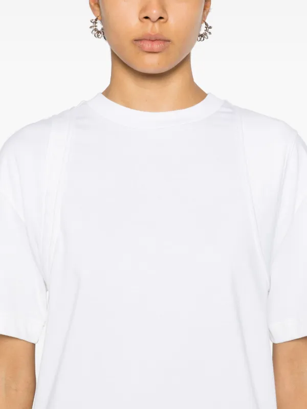 ALEXANDER MCQUEEN シームディテールクルーネックTシャツ Alexander McQueen アレキサンダー・マックイーン シーム