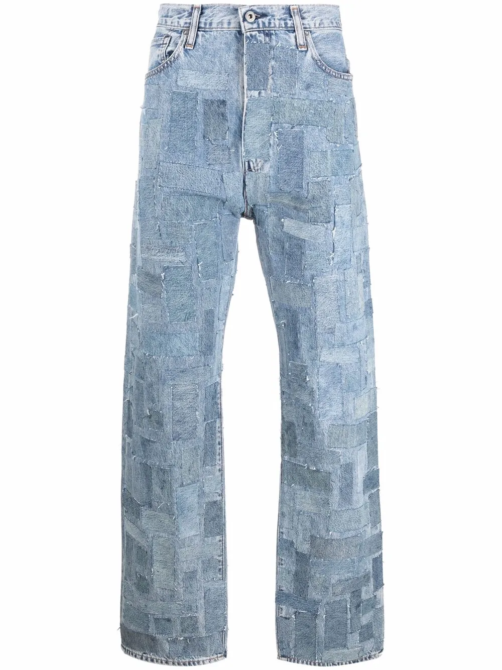 

Levi's: Made & Crafted flared-leg jeans - Blue