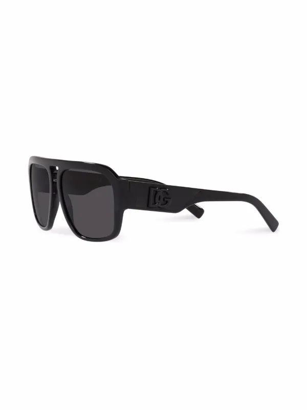 Dolce & Gabbana Eyewear DG Crossed pilot-frame Sunglasses