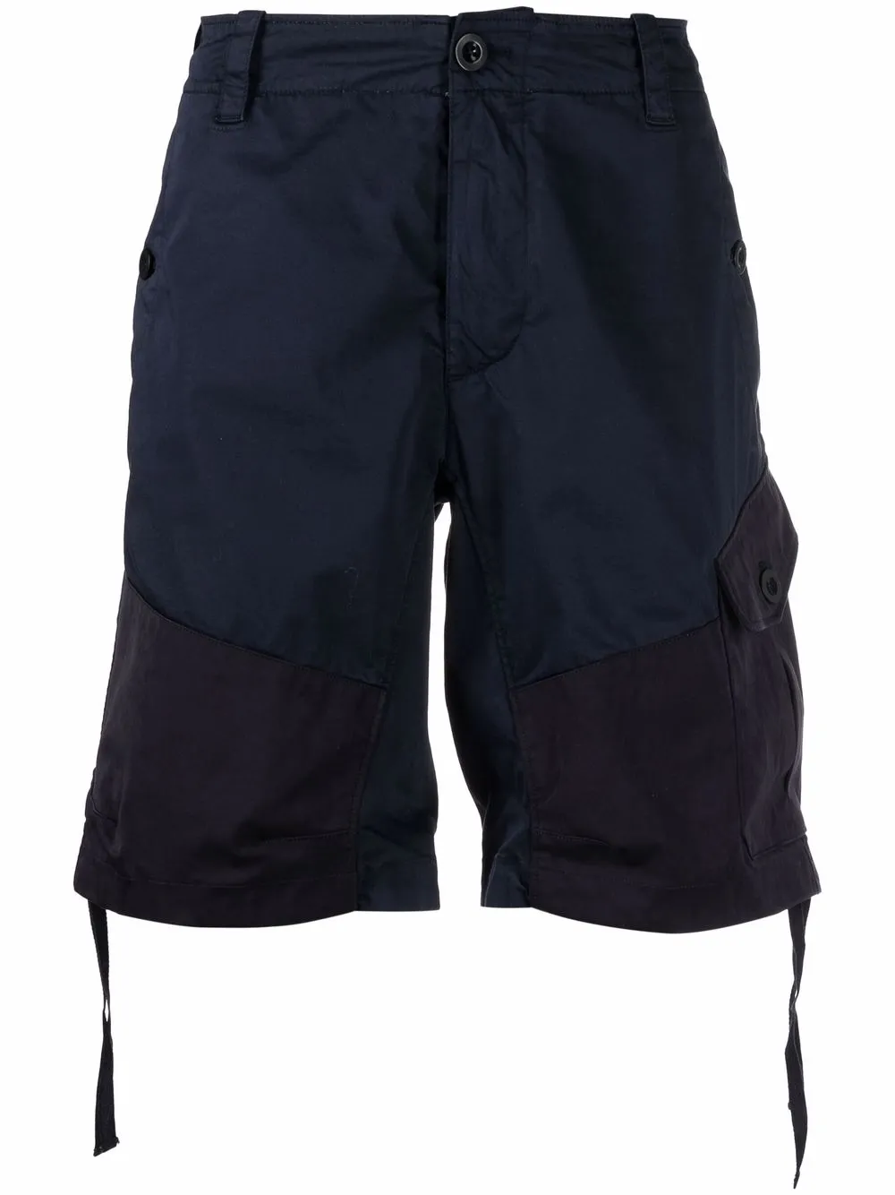 

Ten C drawstring cargo shorts - Blue