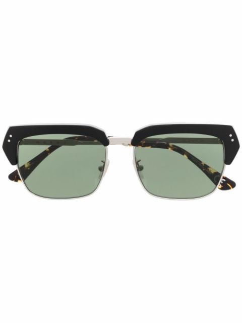 Marni Eyewear lentes de sol con logo en relieve