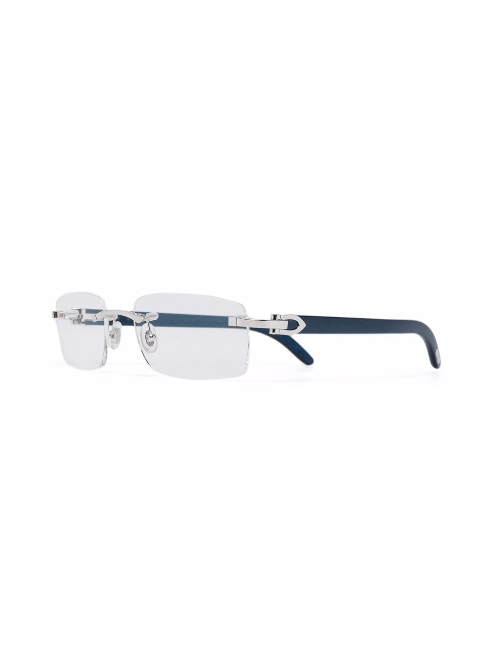 Image 2 of Cartier Eyewear rimless square-frame glasses