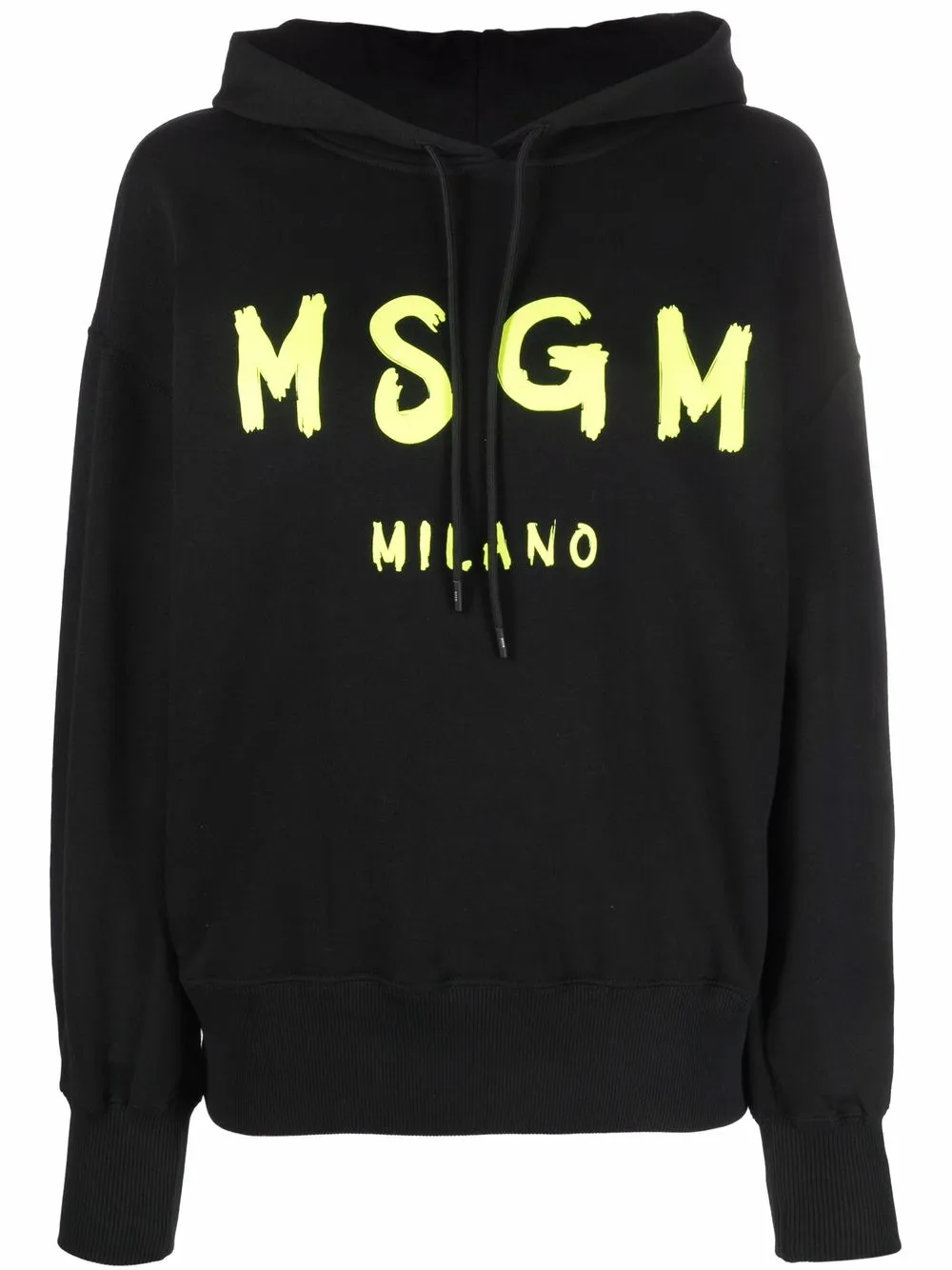 

MSGM hoodie con logo estampado - Negro