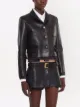 Miu Miu logo-embellished leather belt