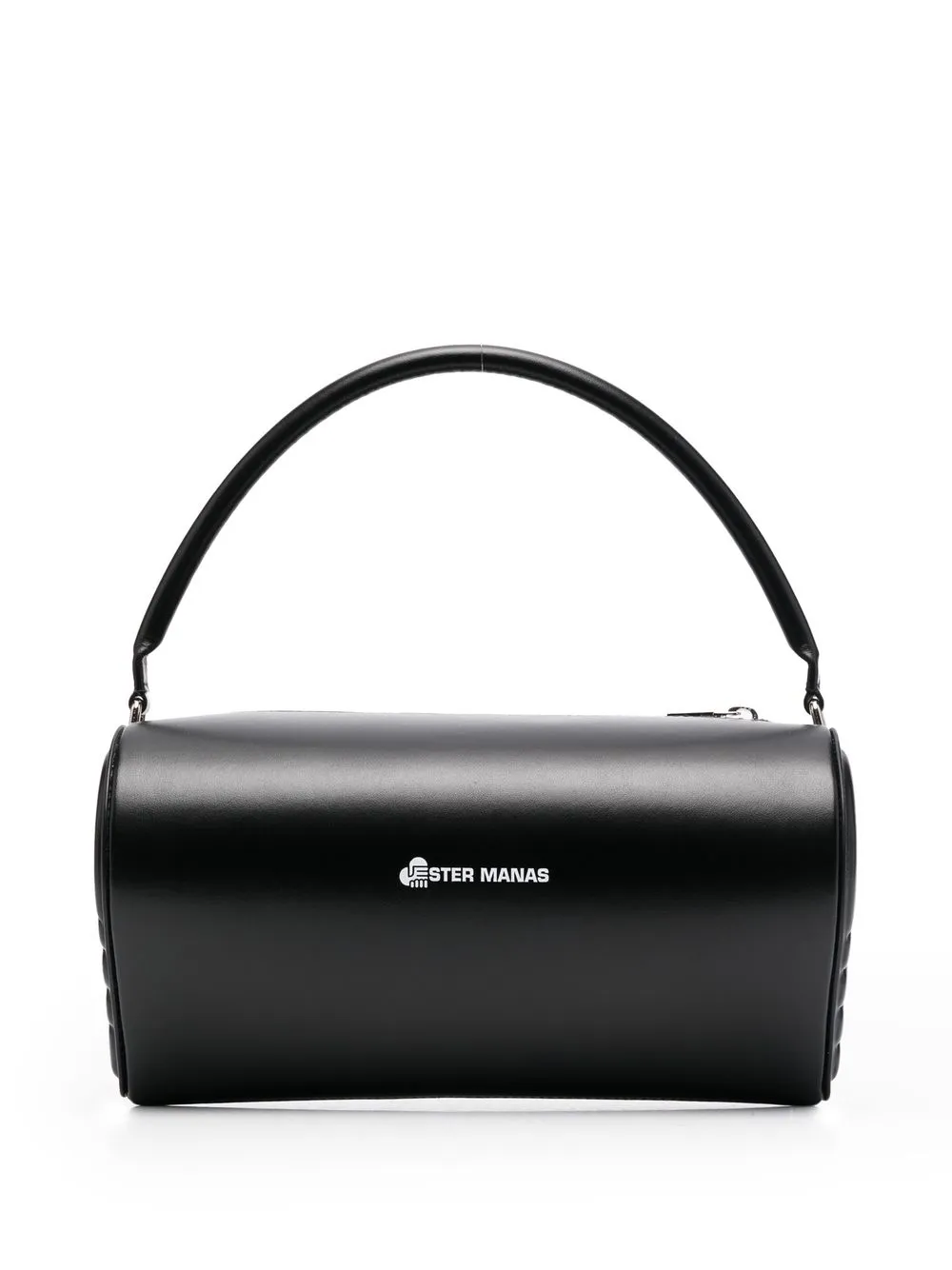 

ESTER MANAS bolsa de hombro con logo en relieve - Negro