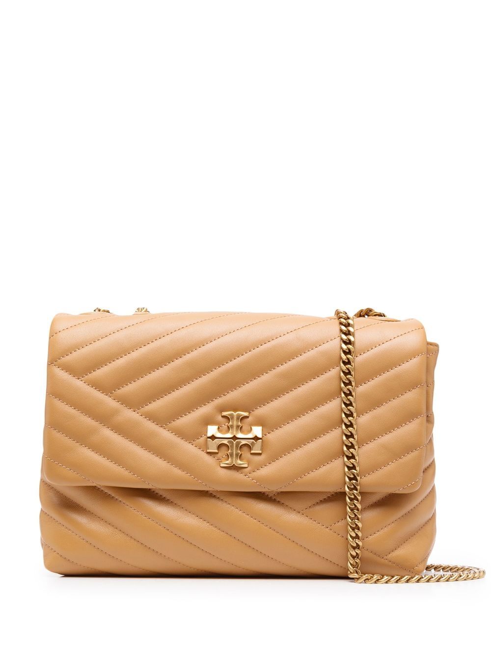 

Tory Burch Kira chevron convertible shoulder bag - Neutrals