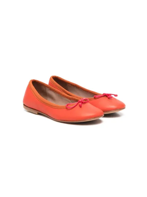 Pèpè bow-detail flat ballerinas