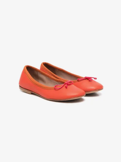 Pèpè bow-detail flat ballerinas