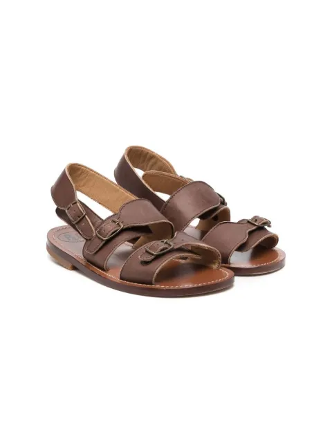 Pèpè buckle-detail leather sandals 