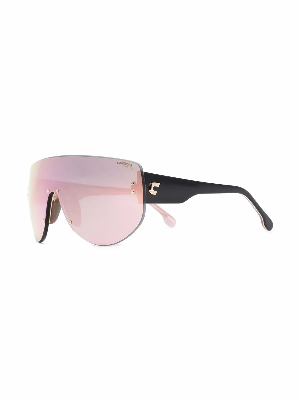 Carrera Zonnebril met oversized montuur - Roze