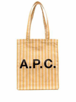 A.P.C. Lou Striped Tote Bag - Farfetch