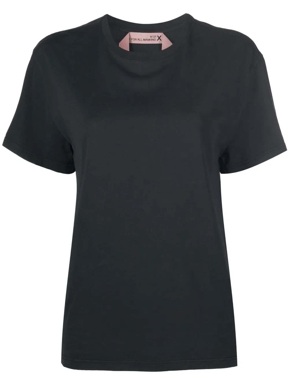 

7 For All Mankind logo-print cotton T-shirt - Black
