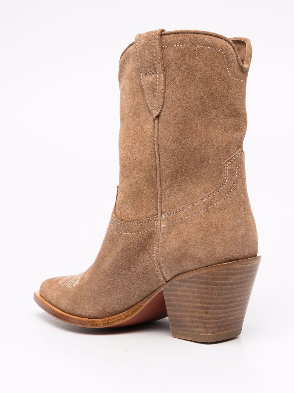 Perla suede western boots