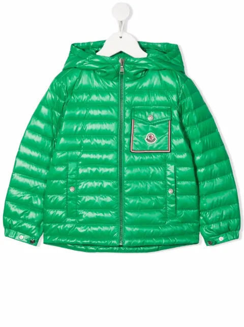 Moncler Enfant zipped padded jacket