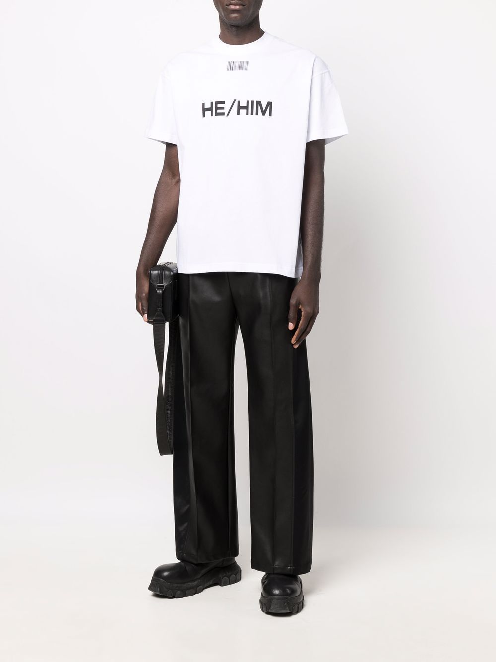 VTMNTS バーコード He/Him Tシャツ - Farfetch