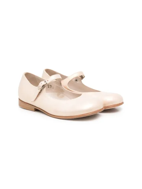 Pèpè buckle-fastening leather shoes