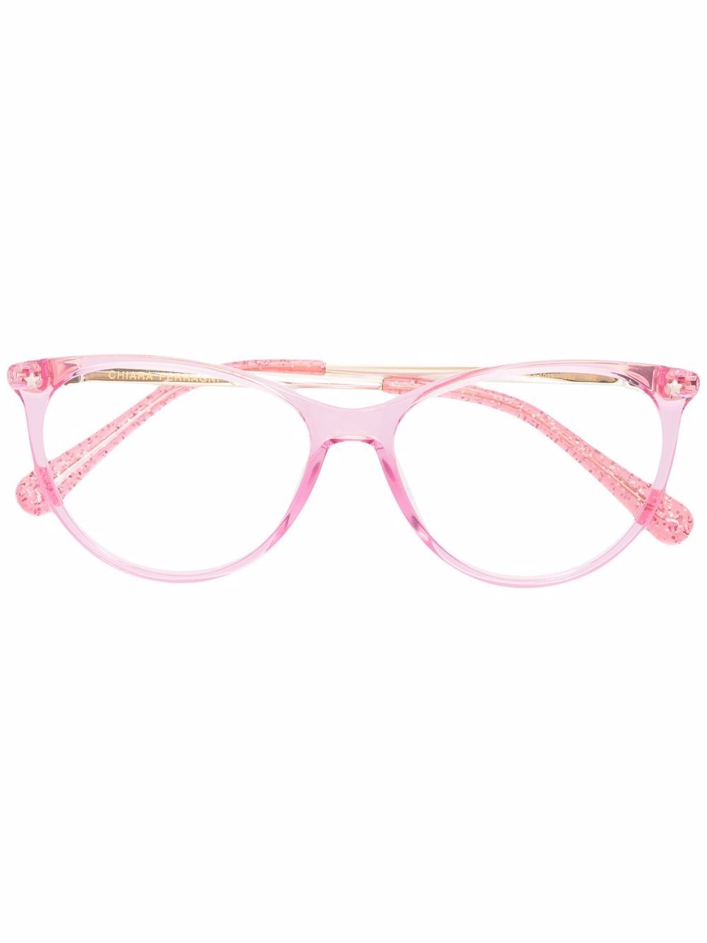 

Chiara Ferragni lentes con armazón redonda - Rosado