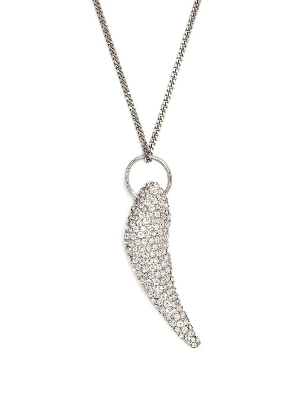 

Roberto Cavalli Tiger Tooth crystal necklace - D0392