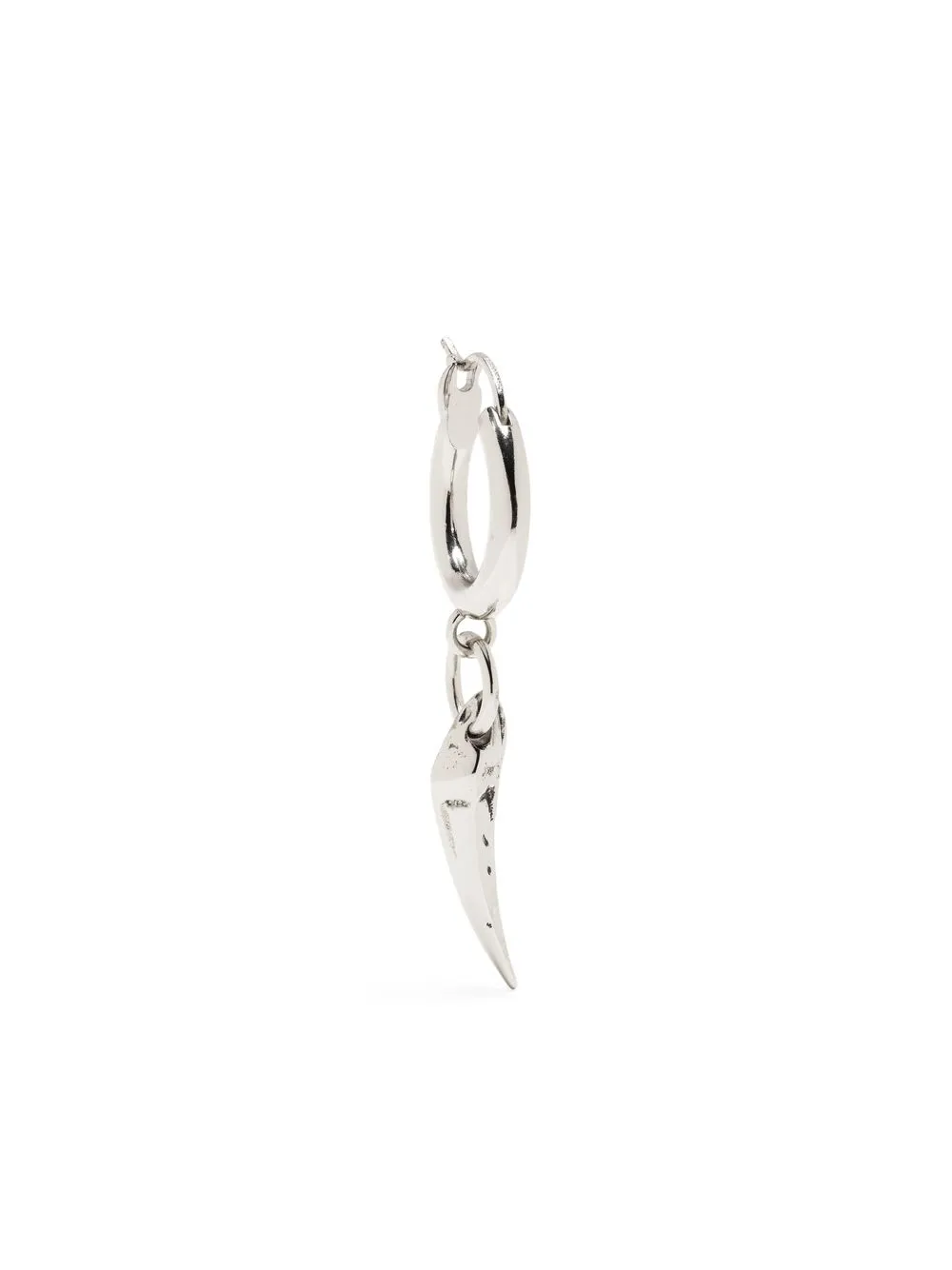 

Roberto Cavalli arete con dije Tiger Tooth - Plateado