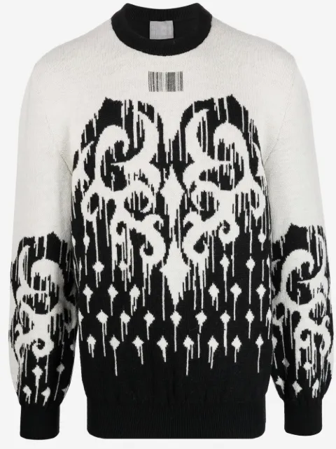 VTMNTS drip-print jumper