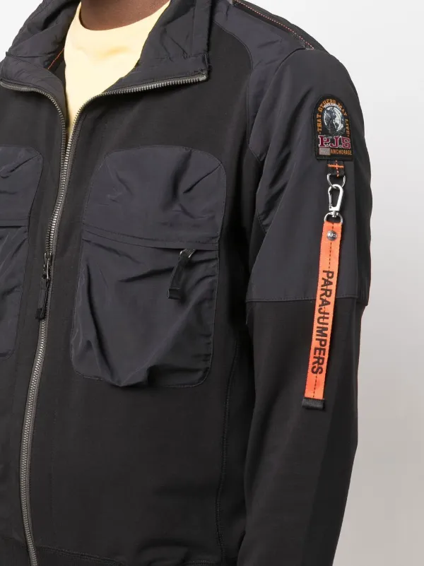 Parajumpers Panelled zip-up Jacket 