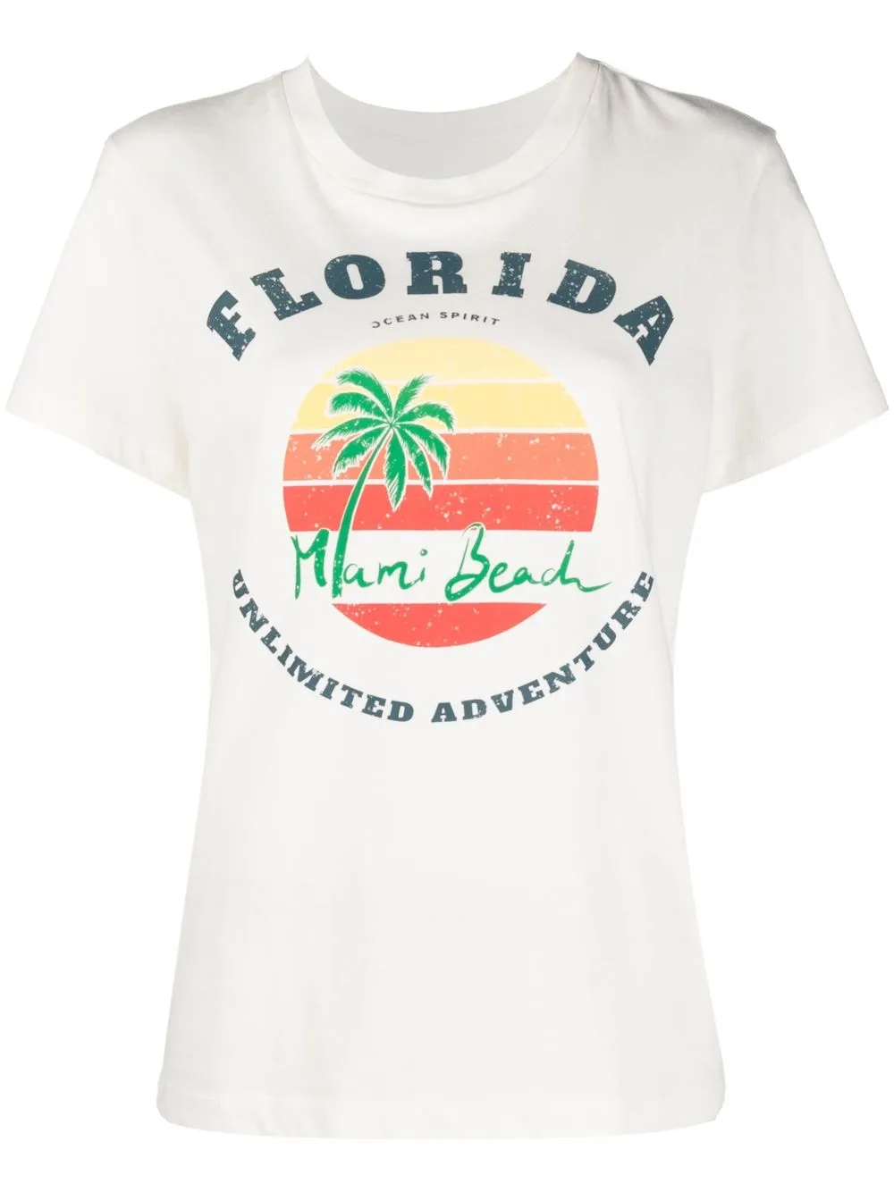 

Maje playera con estampado Florida - Blanco