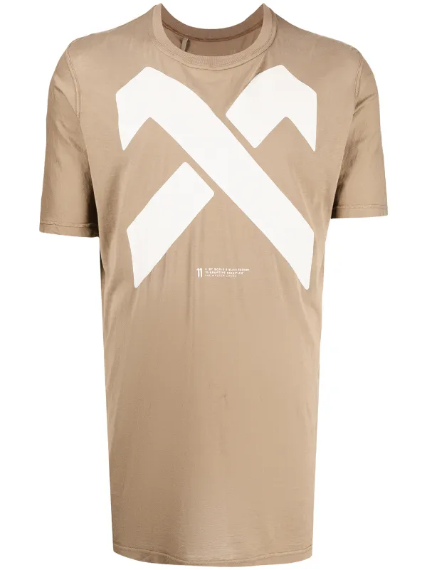 11 By Boris Bidjan Saberi ロゴ Tシャツ | ブラウン | FARFETCH JP 11 By Boris Bidjan Saberi ロゴ Tシャツ | ブラウン | FARFETCH JP