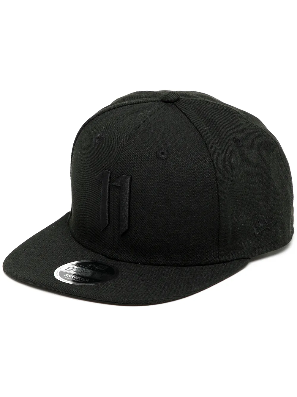 

11 By Boris Bidjan Saberi embroidered number baseball cap - Black