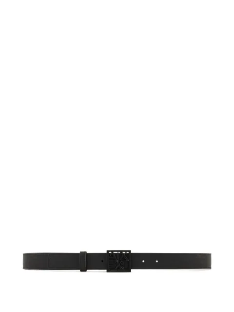 Armani Exchange Cinto com logo na fivela