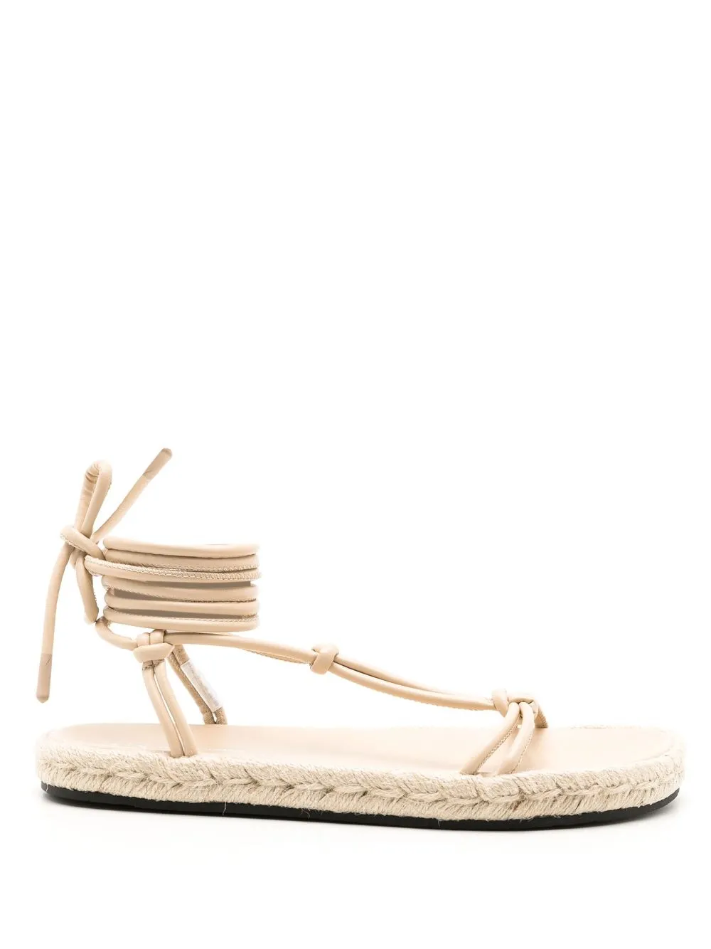 

Armani Exchange wraparound strappy sandals - Neutrals