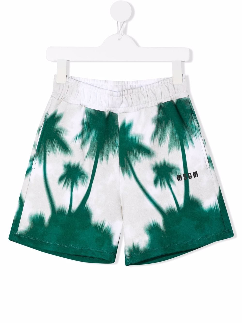 Image 1 of MSGM Kids palm tree-print shorts