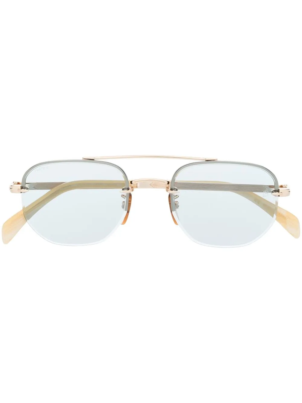 

Eyewear by David Beckham pilot-frame sunglasses - Gold
