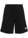 Department 5 drawstring cotton shorts - Black