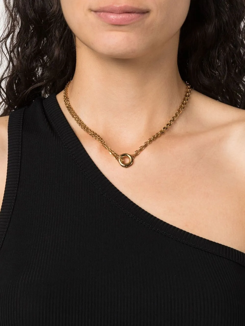 Aeyde Halsketting met hanger - Goud