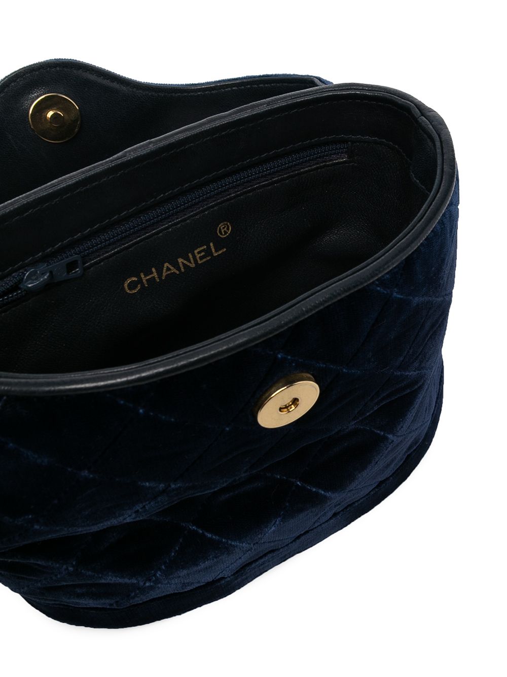 Affordable HOT SALE CHANEL 1989-1991 quilted Binocular shoulder bag Women