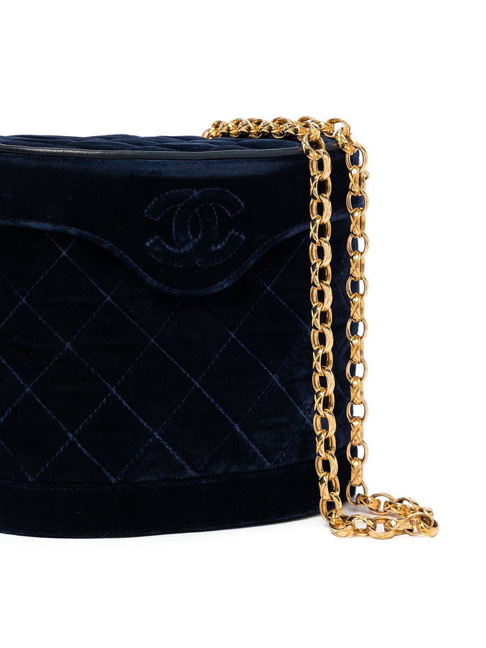 CHANEL 1989-1991 quilted Binocular shoulder bag Women