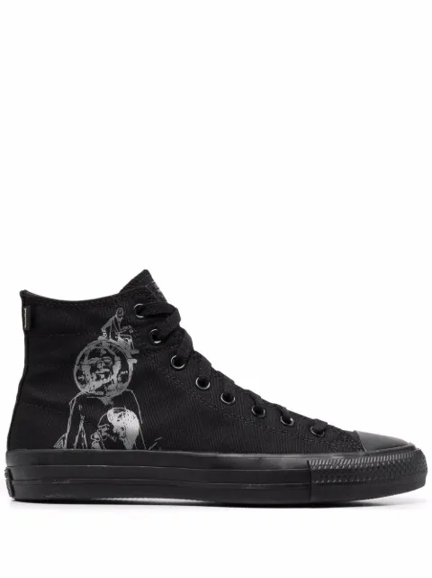 gucci black converse