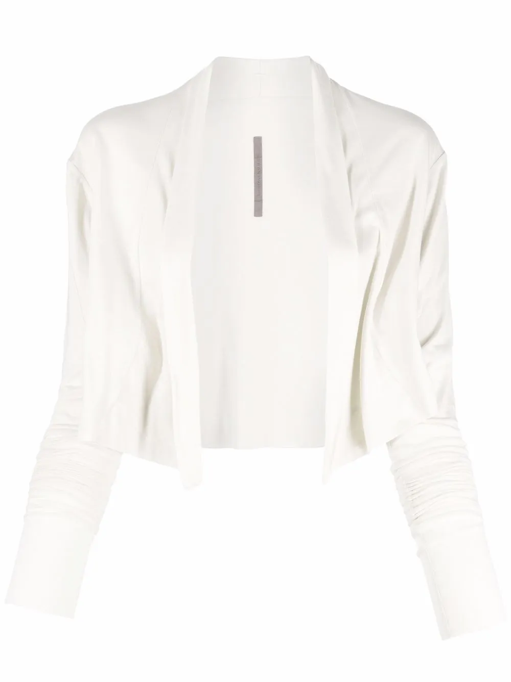 

Rick Owens Lilies cropped long-sleeve cardigan - Neutrals