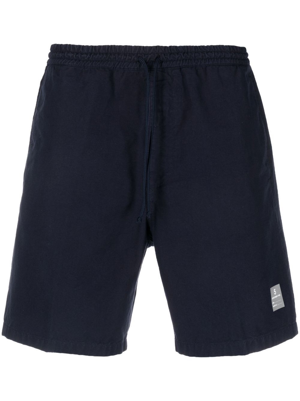 Department 5 cotton drawstring bermuda-shorts - Blue