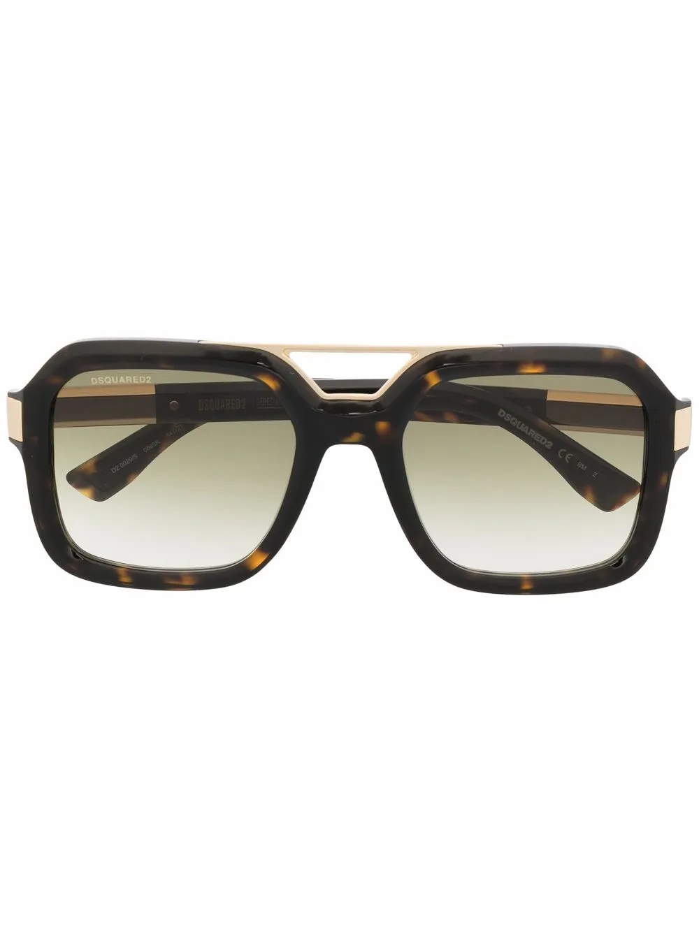 

Dsquared2 Eyewear lentes con armazón cuadrada - Marrón
