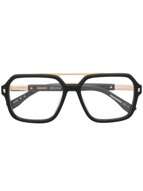 DSQUARED2 EYEWEAR lentes con armazón cuadrada