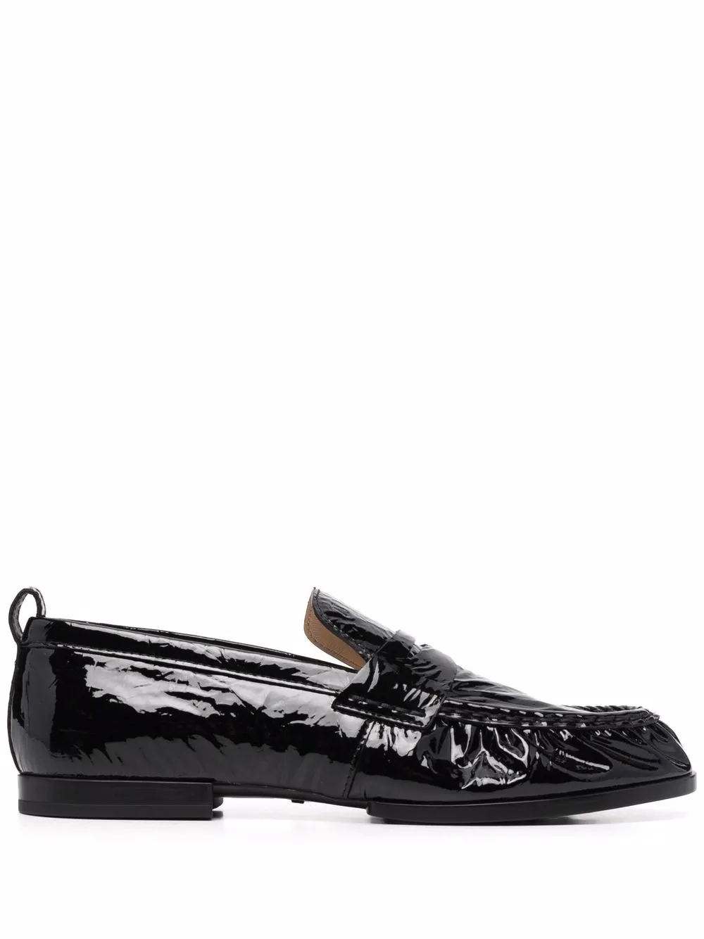 

Tod's mocasines con detalle fruncido - Negro