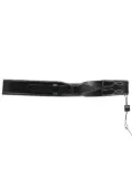 Gianfranco Ferré Pre-Owned 1990s stitch-detailed belt - Black