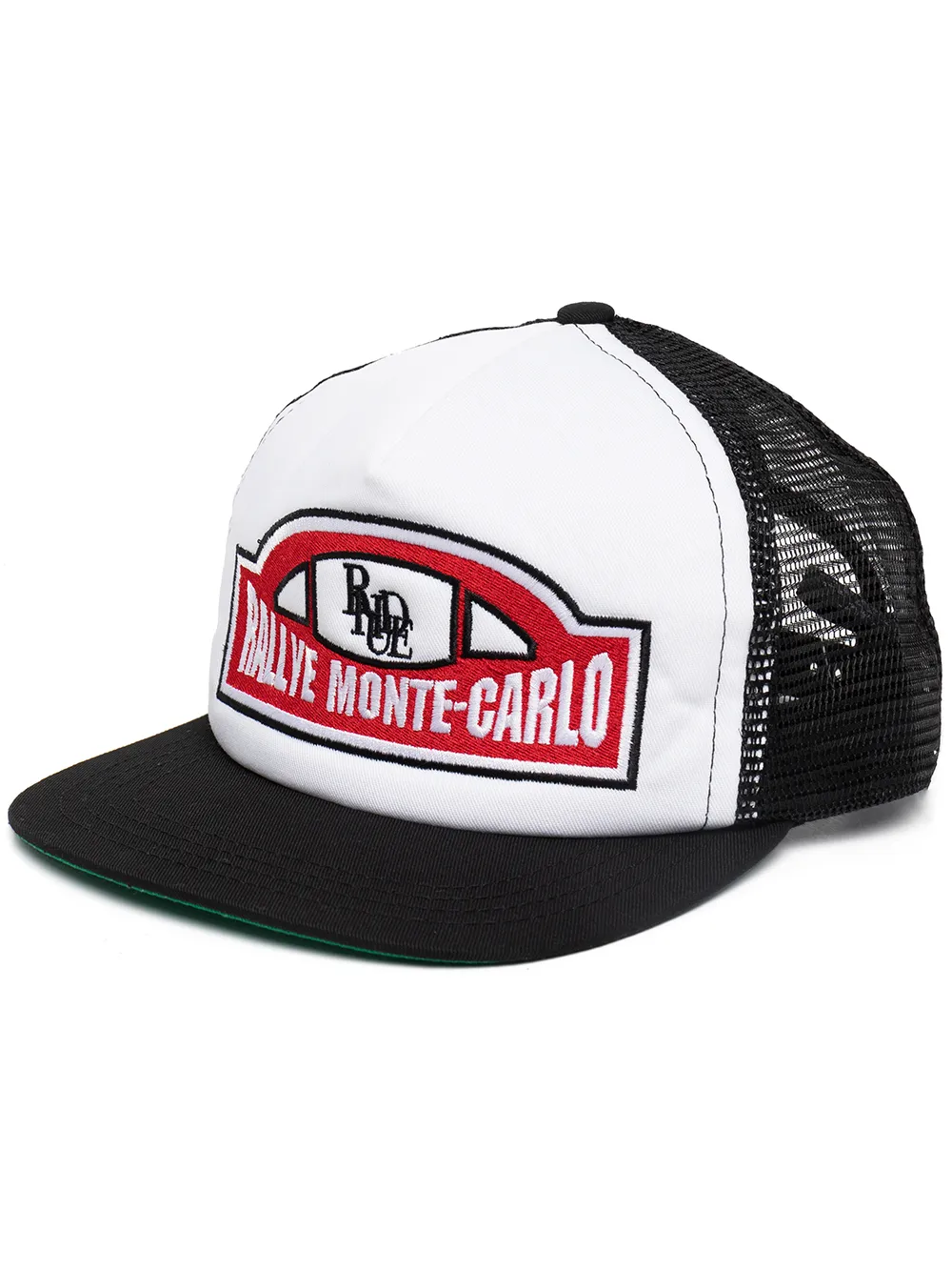 

Rhude gorra con parche bordado - Blanco