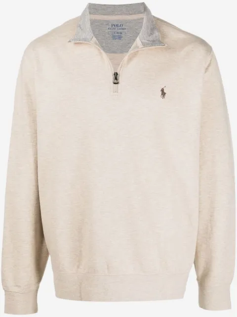 Polo Ralph Lauren logo patch Zip Pullover